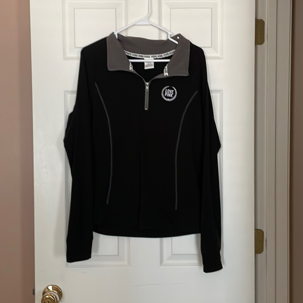 Womens Pink quarter zip